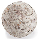 Napa Home Garden,  CHATEAUX 7" CARVED WD VINE ORB,ra212