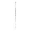 VivaStyle Rain Chain, Glass Pebble Rain Chain, 70" H