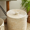 NAPA Home & Garden, RIVERGRASS HAMPER BASKETS WITH LIDS, SET OF 2,RG401