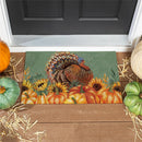 Harvest Blossom Turkey PVC Trapper Mat, 28"x16"