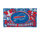 Buffalo Bills Holiday PVC Mat, 28"x16"