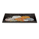 Grateful Gatherings Beauty Of Fall PVC Trapper Mat, "Thankful & Blessed" 28"x16"