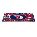 Cleveland Guardians Holiday PVC Mat, 28"x16"