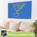 St Louis Blues 2025 Single Sided Estate Flag with 2 Grommets, 3'x5'