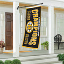 Boston Bruins 2025 Single Sided Flag w/ 2 Grommets, 3'x5' Multi Win Flag