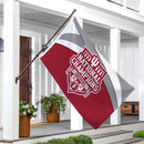 Indiana University, Div 1 Champs, Single Sided Flag w/ 2 Grommets, 3'x5'