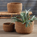NAPA Home & Garden, SEAGRASS CYLINDRICAL BASKETS, SET OF 3,SG404