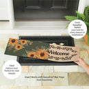 VivaStyle Sunflower Fields Sassafras Switch Mat, 22"Lx10"H