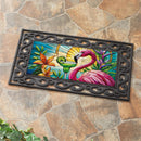 Stained Glass Summer Flamingo Sassafras Switch Mat