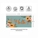 Harvest Blossoms Sunflower Sassafras Switch Mat