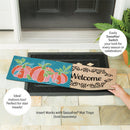 Fun Bright Pumpkin Sassafras Switch Mat