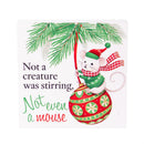 Twas The Night Figurine, Wood Tabletop Sign, 4"H, Asst of 3, CDU