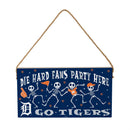 Detroit Tigers Halloween Wood Wall Sign, 6x11