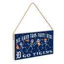 Detroit Tigers Halloween Wood Wall Sign, 6x11