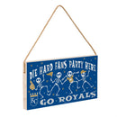 Kansas City Royals Halloween Wood Wall Sign, 6x11