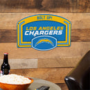 Los Angeles Chargers USA Embossed Steel Wall Sign, 11" x 17"