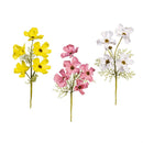 Petal & Plow Stem Artificial Floral, 11.5"L, Asst of 3