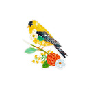 What She Shed Screen Savers, Floral Birds, 4", Asst of 6
