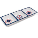 Americana BOHO by JG, Rectangular Melamine 3 Sectional