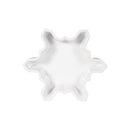 Heartfelt Cheer Bowl Ceramic Snowflake Shaped Dish, Set of 2