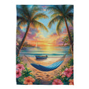 View Of Paradise Suede House Flag