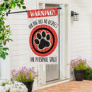 Pet Central Loving Dog Suede Flag House