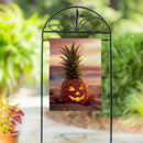 Pineapple Jack Suede Garden Flag