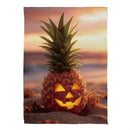 Pineapple Jack Suede Garden Flag