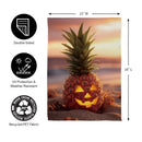 Pineapple Jack Suede Garden Flag
