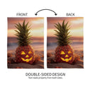 Pineapple Jack Suede Garden Flag