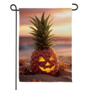 Pineapple Jack Suede Garden Flag