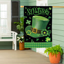 St. Patrick's Day Hat Suede House Flag
