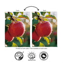 Crisp Autumn Apples Suede Flag Garden