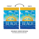Life Is Better At The Beach Suede House Flag