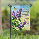 Always With You Suede Garden Flag Garden