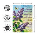 Always With You Suede Garden Flag Garden