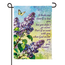 Always With You Suede Garden Flag Garden