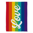 All Love Suede Garden Flag