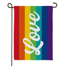All Love Suede Garden Flag