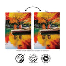 Scenic Fall View Suede Flag Garden