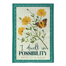 Dwell In Possibility Suede Flag Garden