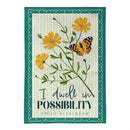 Dwell In Possibility Suede Flag House