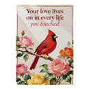 Loved Lives On Suede Garden Flag Garden