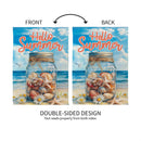 Summer Shell Jar Suede House Flag