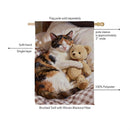 Pet Central Catnap Suede Flag House