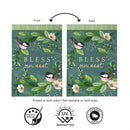 Bless Our Nest Suede Flag House