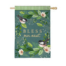 Bless Our Nest Suede Flag House