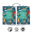 Peace On Earth Birds Suede Flag Garden