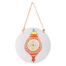 Heartfelt Cheer Suncatcher, Round Hand-Painted, 4.5", Asst of 4, CDU