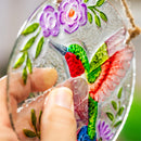 Cottage Garden Suncatcher, Hummingbird, 5.5", Asst of 4, CDU